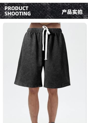 Short unisexe et pantalon ample à cinq points décontracté et fluide