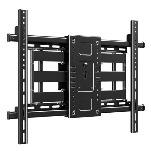 ELIVED Heavy Duty TV Mount for Most 50-110 inch tvs Holds up to 250 lbs Full Motion TV Wall Mount Swivel and Tilt Slim Wall Mount Bracket Max VESA 800x600mm Fits 12/16/18/24 Studs