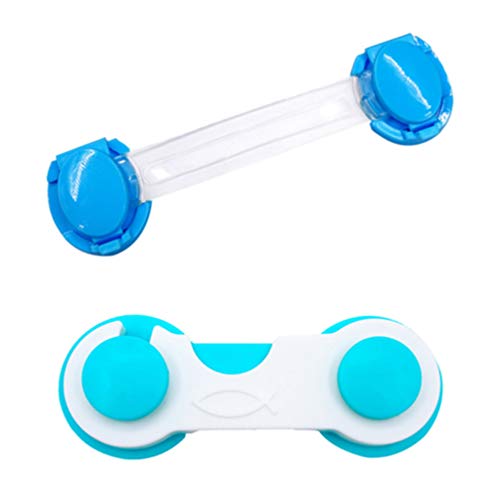 Tomaibaby 12 Stks Baby Veiligheid Anti Knelslot Kindveilige Kast Lock Guard Voor Lade Toiletbril Apparaten Koelkast Kast… - Afbeelding 8