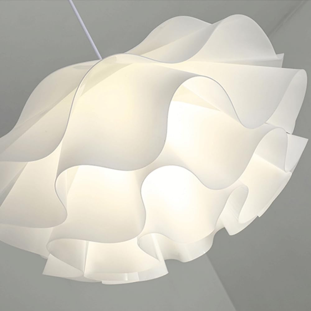 Lampada a petalo Lampada da soffitto Cucina moderna con isola Lampada a sospensione Soggiorno in famiglia creativo Illuminazione Droplight Lampadario Lampadario in vetro artistico Camera da letto