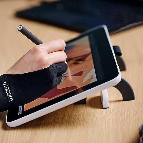 Wacom One Stand, compatible with Wacom One 12 and Wacom One 13 touch, innovative magnetic design - white-gray - Image 4