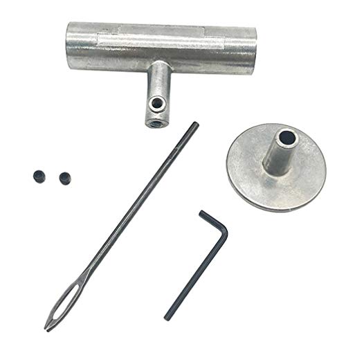 Image of Garneck Tire Repair Puncture Tool Heavy Duty Tyre Puncture Fix Tool T-Handle Tire Repair Tool for RV Automobiles Motorcycles Bicycles Truck Car Acessories