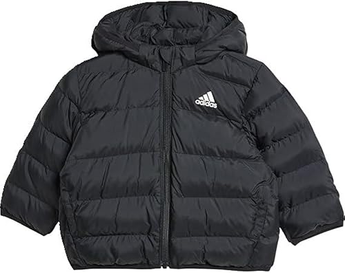adidas Unisex bebé SYNTHETIC DOWN JACKET, black/black/black, 9-12 Months
