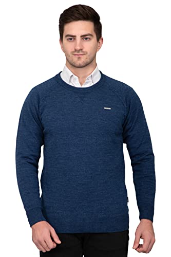 Image of GODFREY Round Neck Full Sleeve Woolen Sweater for Man Winter Wear - Regular Fit Pullover