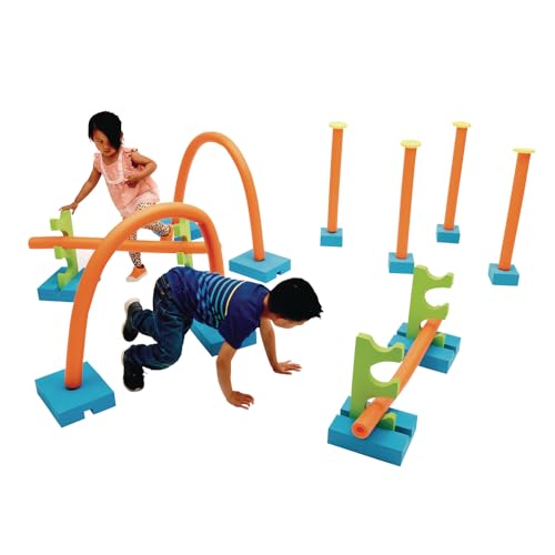 Excellerations Active and Agile Fitness Set 40 Pieces, Obstacle C...