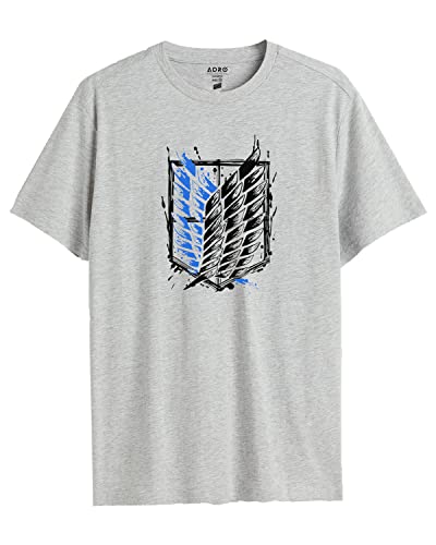 Image of ADRO Men's 100% Cotton Regular Fit T-Shirt