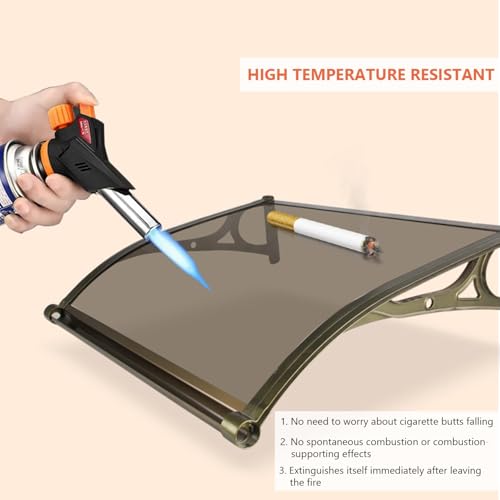 Auvent extérieur durable en polycarbonate résistant aux intempéries - 6