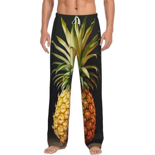 Pantalon de pyjama homme chaud en polaire à poches fini les jambes froides