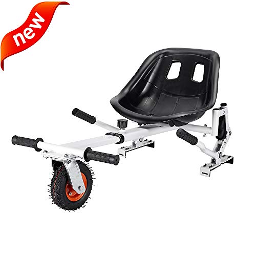 Hishine Go Kart Conversion Kit Hoverboard Accessories Attachment Cart Adjustable for All Ages for El Hishine Go Kart Conversion Kit Hoverboard Accessories Attachment Cart Adjustable for All Ages for El