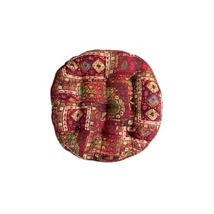 KIXZSAZ Wendekissen Rund Rot 55cm