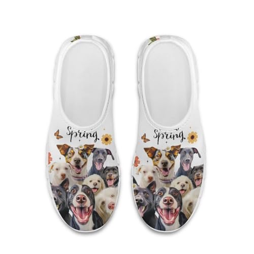 Image of Jeiento Cute Dog Women's Casual Slip On Shoes Loafers Sneakers for Women