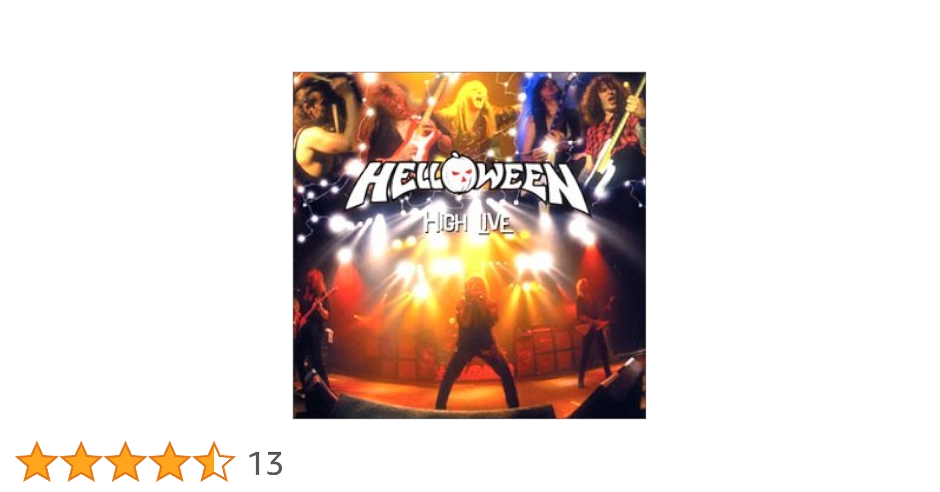 ハロウィン　ライヴ　High Live  ハイライブ　初回プレス ハロウィン ライヴ High Live ハイライブ 初回プレス ハロウィン