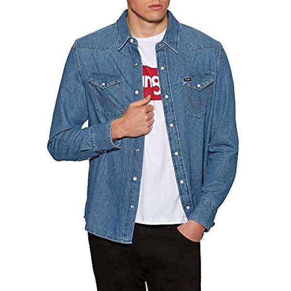 Wrangler icon shirt heren Shirt (1-Pack)
