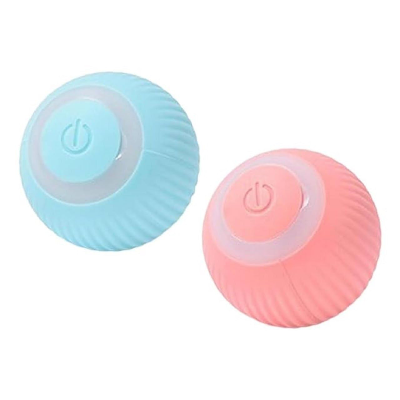 MDM HUB Smart LED 360° (1piece) Teaser Toy Ball – Interactive Automatic Rotating Pet Toy with Multicolor LED Lights, Rechargeable Obstacle-Avoiding Self-Rolling Ball for Indoor Cats (Multicolor)