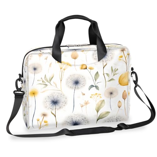 Maletín para portátil 15.6-16 pulg con patrón floral miniatura 1