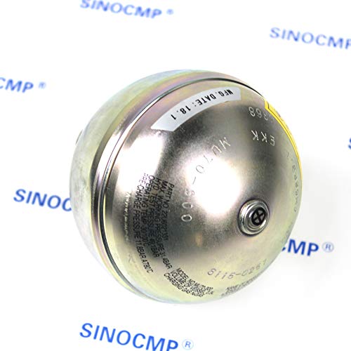 22U-60-21330 Accumulator - Sinocmp Accumulator For Komatsu Pc300-8 Pc350-8 Pc130-8 Pc200-8 Pc220Lc-8 Excavator Parts, 3 Month Warranty #TOP3