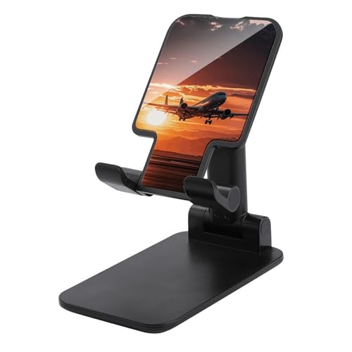 Support de téléphone pliable réglable avec base antidérapante pour bureau