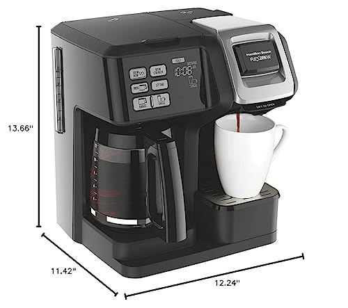 Hamilton Beach E4HB49976 Flexbrew 2-Way Brewer Programmable Coffee Maker (49976) Bundle thumb #7