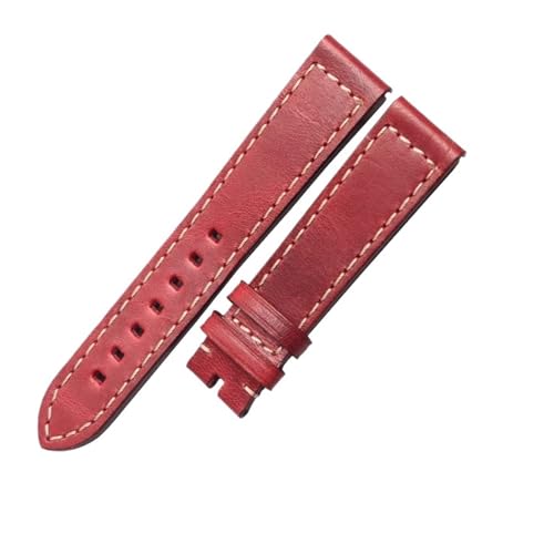 Bracelet de montre en cuir ZENITH PILOT en cuir véritable de veau vintage
