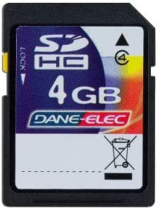 Amazon.com: Dane-Elec 4GB Class 4 SDHC Memory Card : Electronics