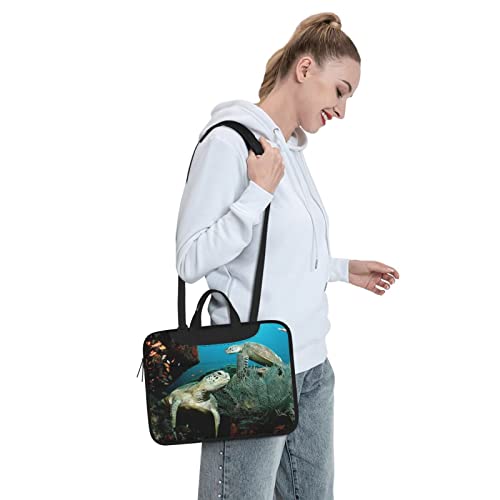 Sac ordinateur 13 pouces Debou tortue noir