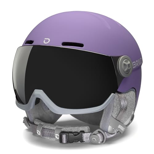 Casco Briko Victoria lila para tus rutas en bicicleta y trayectos diarios con estilo