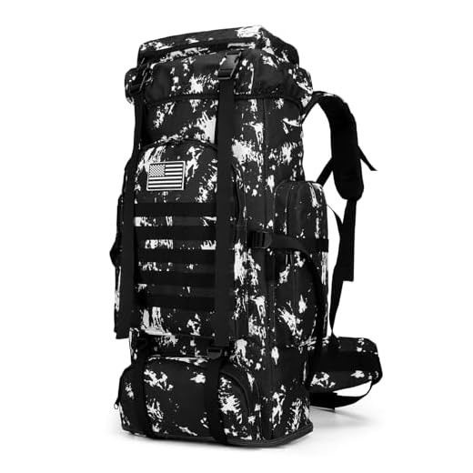 Best rock climbing backpack 70L Military Camping Backpack for Hiking