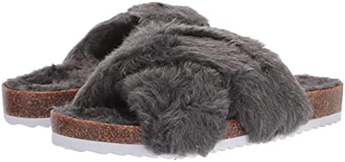 Lucky Brand Women's LKMARANA Flat Sandal, Graphite, 6.5 | Image 6