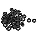 Aexit 40pcs 18mm Washers x 9mm Black Rubber O Shaped Ring Seal Sealing Washer Flat Washers ket Grommet