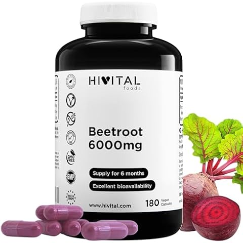 HIVITAL Betterave 6000 mg 180 gélules Cover