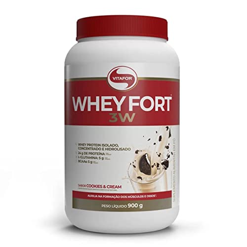 Vitafor - Whey Fort 3W - 900g - Cookies n' Cream