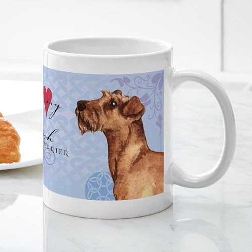 Taza de cerámica CafePress Irish Terrier 325 ml miniatura 6