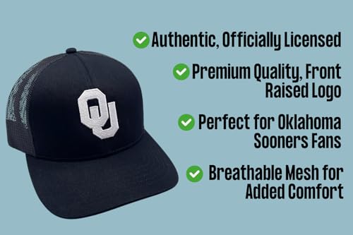 Gorra Trucker Malla Oklahoma University Ajustable miniatura 7