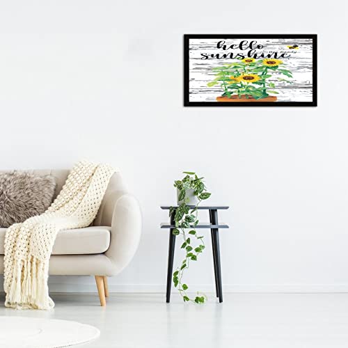 Décoration murale verticale en bois pour bureau inspirant