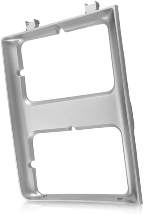 KarParts360 For Chevy C10 / C20 Headlight Door 1985 1986 Driver Side | w/Dual Headlamps | Silver | GM2512126 | 15598727