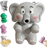 Puste Elefant für Essen, 2027 Neu Clip-On TassenküHlventilator für Kaffeetasse und Teetasse, DREI LüFterstufen für Suppen, EintöPfe und Kaffee (Elefant)