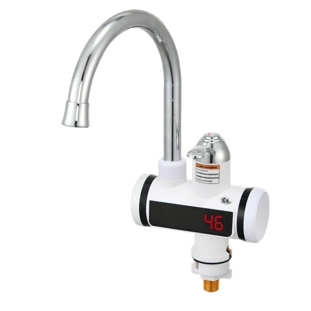 Electric Tap Instant Hot Water Heater Shower Electric Tankless Faucet Kitchen Bathroom Instantaneous Tap(110V Under Water)