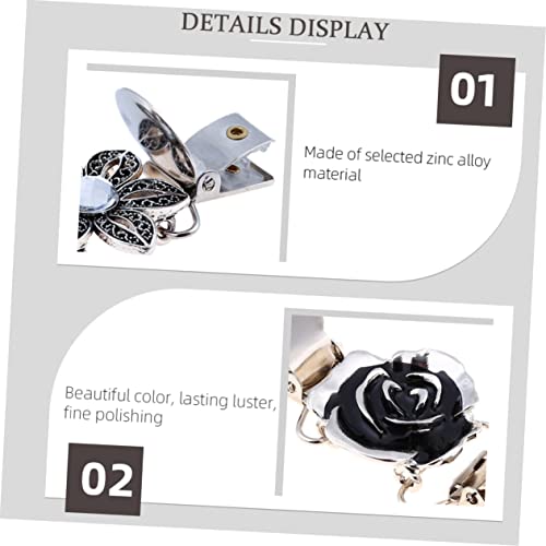 Hemoton 3 Pçs Colarinho Embelezado Suéteres Para Vestido De Suéter Para Suéteres De Malha De Comprim