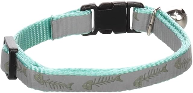 Foto 3 de 3 de Gato Collar Minx Verde Menta 20-34cm 10mm