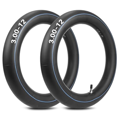 Mopillos 3.00-12 Dirt Bike Tube,80/100-12 Inner Tubes with TR4 Valve 2 Pack by Mopillos - Used condition - US$12.81