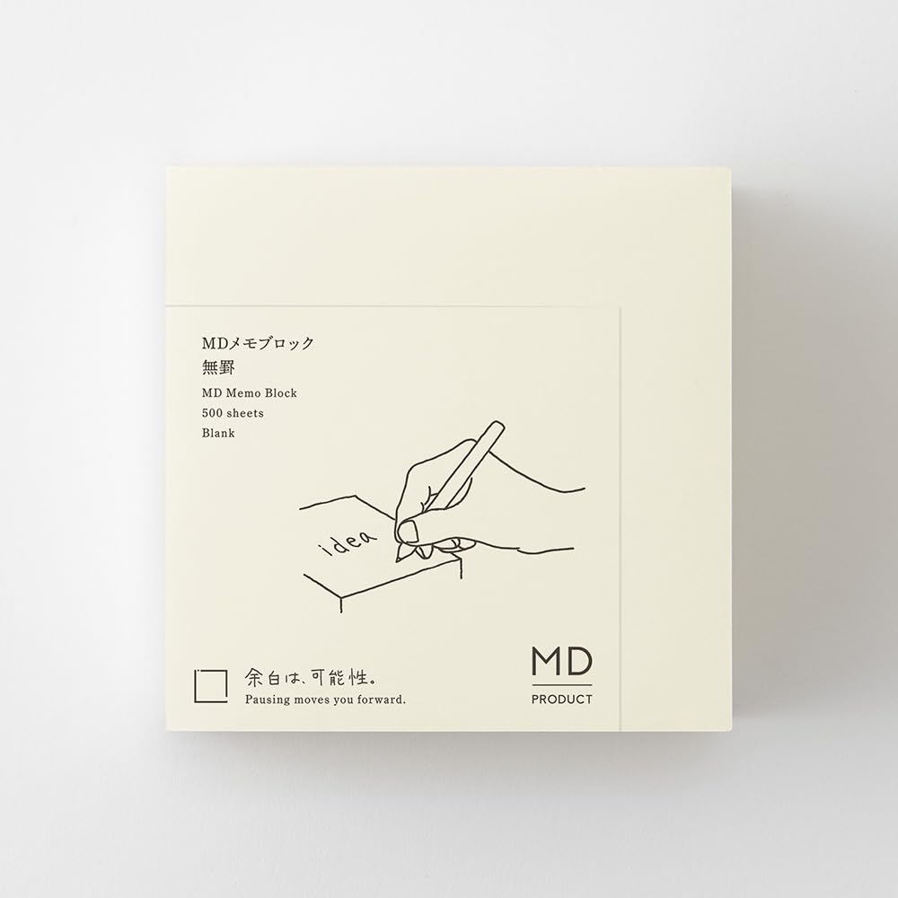 Amazon.co.jp: DESIGNPHIL ミドリ(MIDORI） メモ帳 MDブロックメモ 無