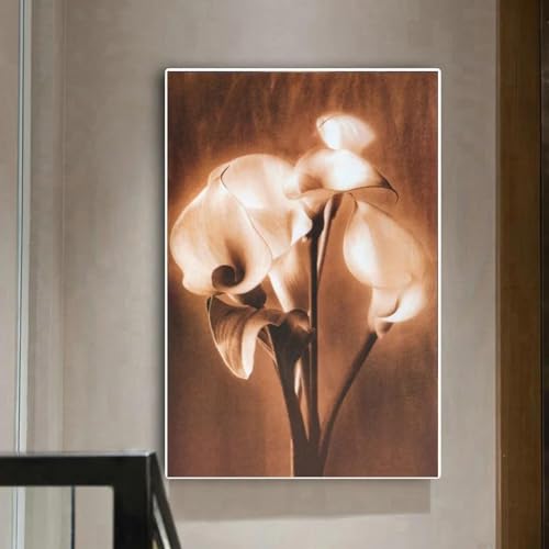 Affiches florales nostalgiques rétro pour sublimer l'arrière-plan du salon