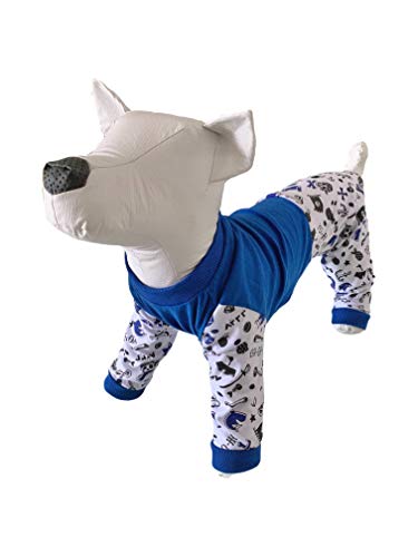 Pijama Para Pet Tamanho M,Azul Nitsa Milla para Cães