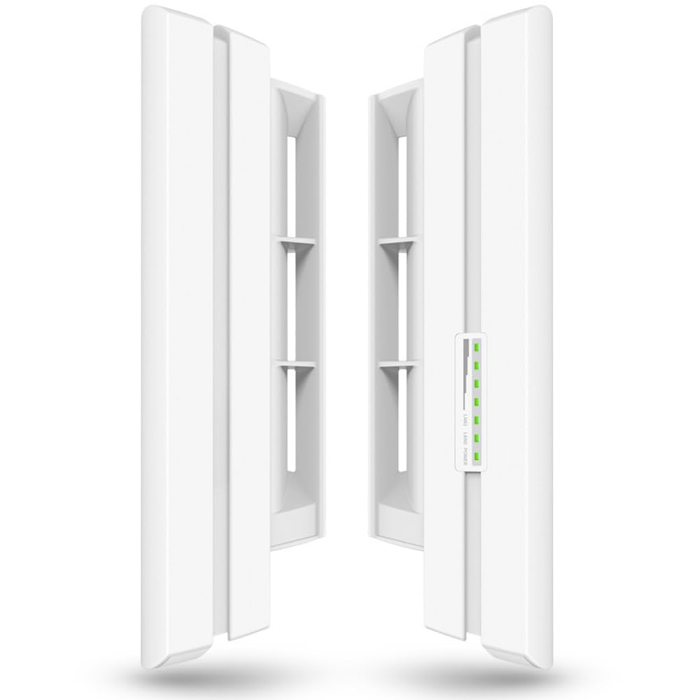 Wireless Bridge Remote Transmission 2.4G WiFi Outdoor Waterproof 1KM POE Point-to-Point Hotspot Base Station