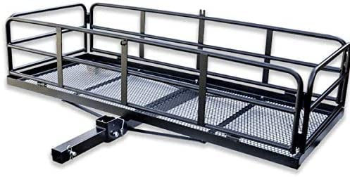 Amazon.co.jp: ヒッチキャリアカーゴ 折りたたみ式 耐荷重227kg 