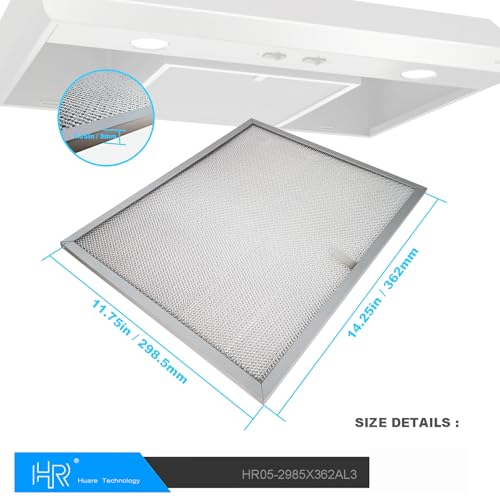 Filtre à graisse de rechange compatible hotte Broan-Nutone WS1 29x36
