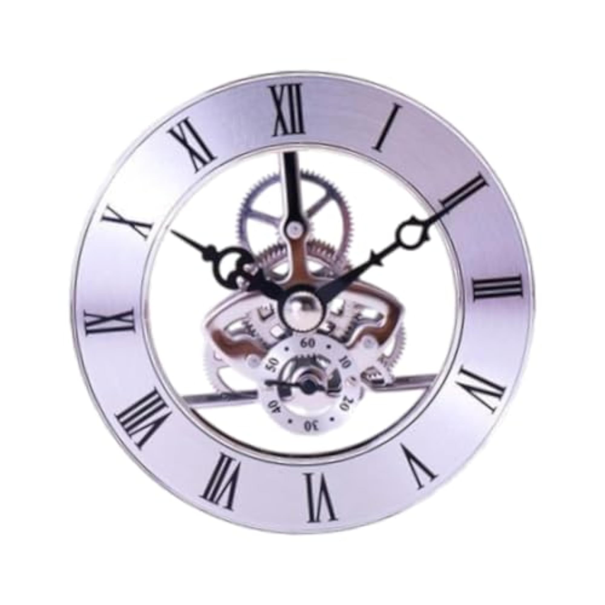 Round Clock Insert 12.6cm DIY Silent Inlaid Clock Head