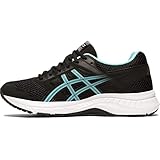 ASICS Women's Gel-Contend 5 Running Shoes, 10M, Black/ICE Mint