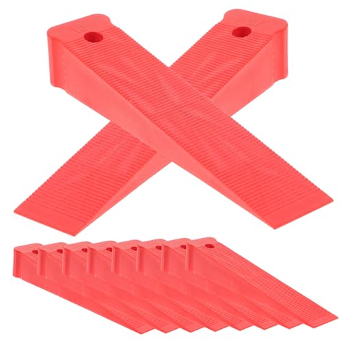 Balacoo 10pcs Leveling Shims for Home Plastic Shims Sliding Door Leveler and Wedges for Stabilization