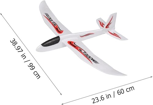Miniatura 3 de Avión de lanzamiento de mano, juguete de avión planeador de espuma, 39 pulgadas, catapulta de avión volador, juguete para deportes al aire libre,